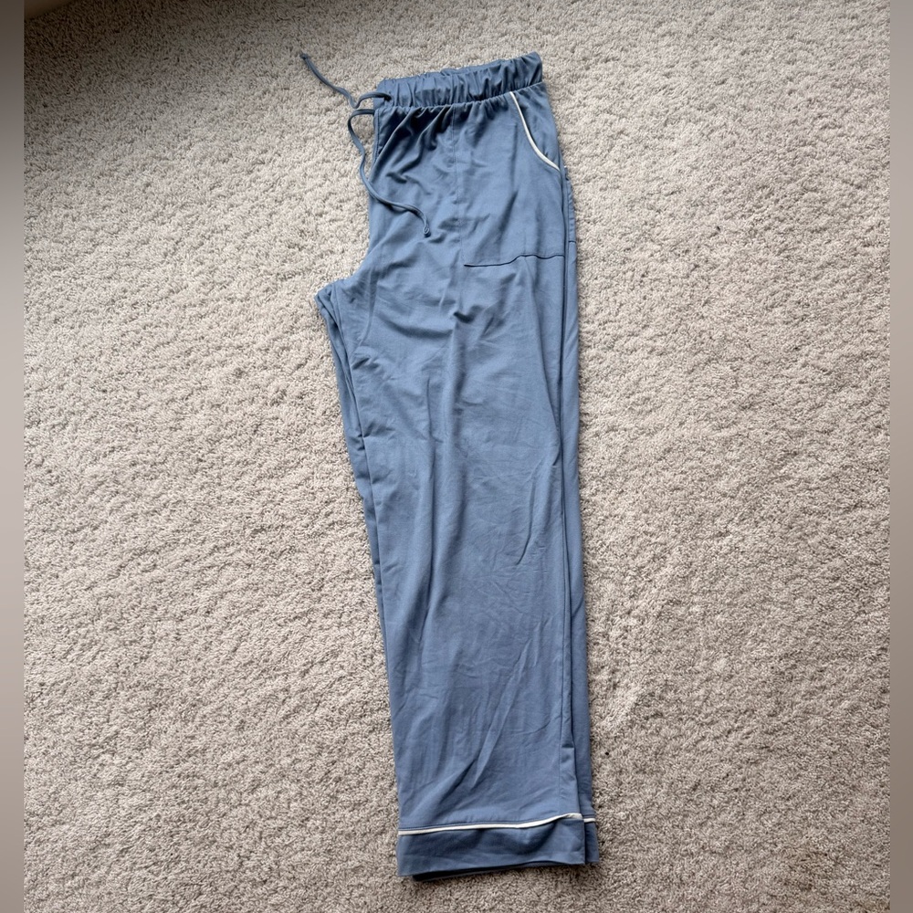 Lucky Brand Women's Light Blue Pajama Pants - Picture 3 of 8